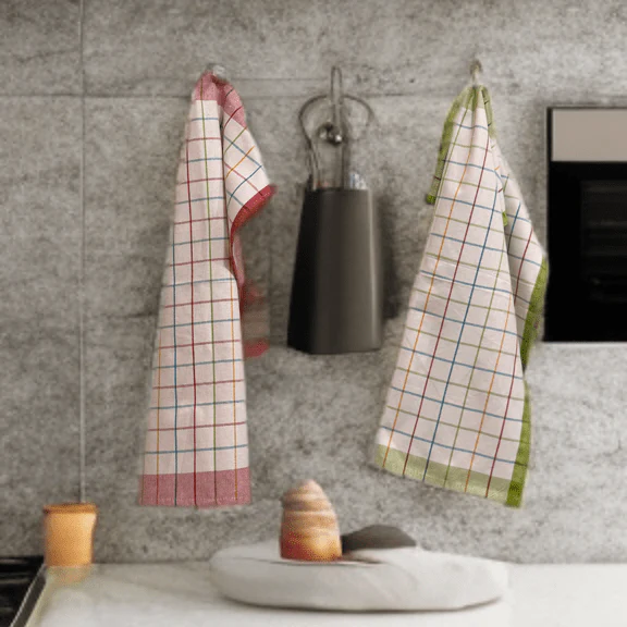 MULTI COLOR CHECK DISH CLOTH