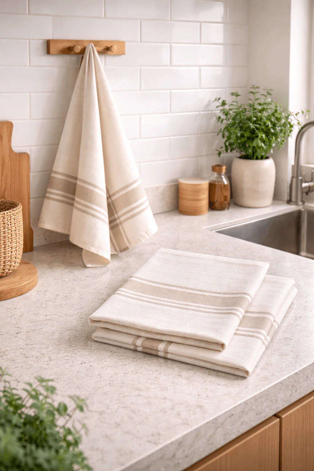 Sandford Stripe Kitchen Towel