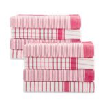 ⁦Classic Red-Check Tea Towel⁩ - الصورة ⁦2⁩