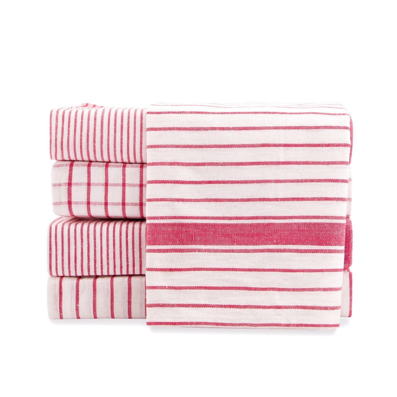 Classic Red-Check Tea Towel