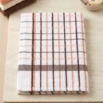 PLUSH PLAID TERRY TOWEL