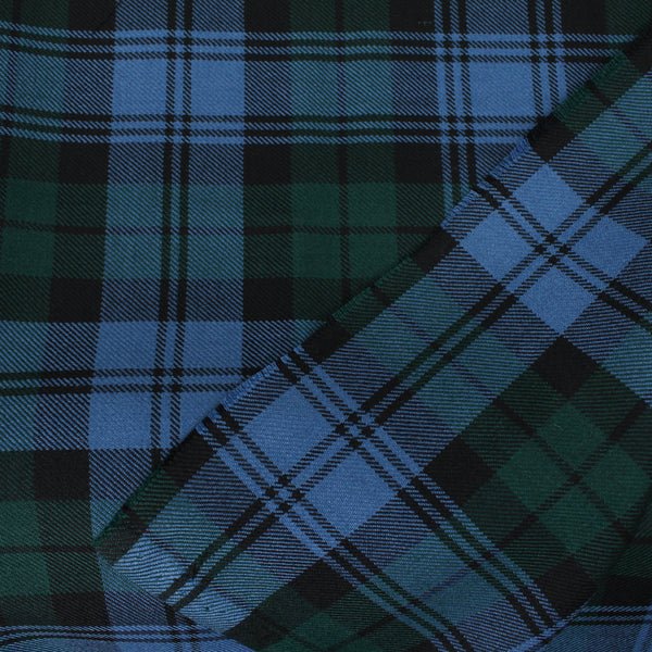 Yarn Dyed Fabric | Blue & Green Checkered