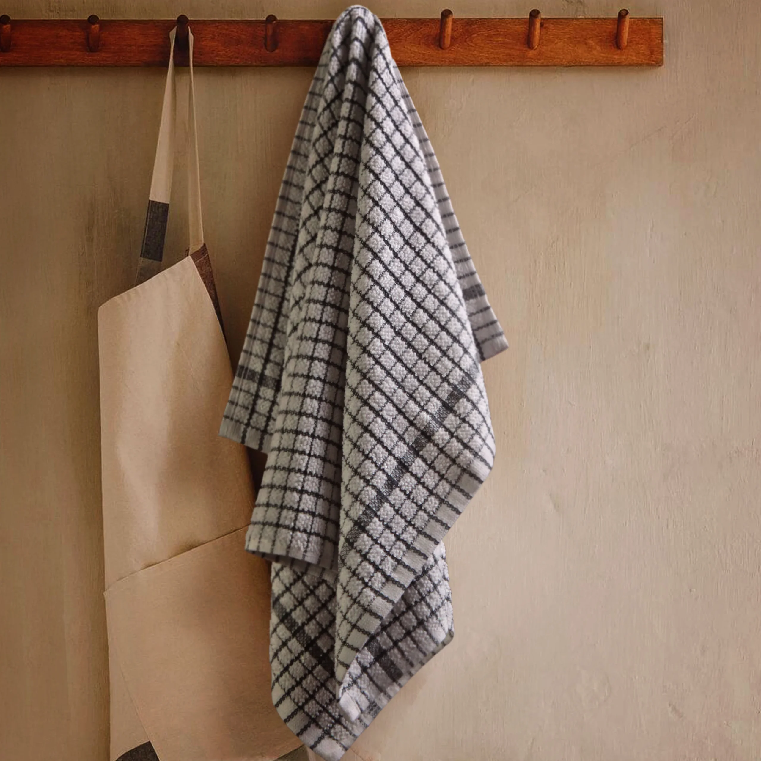 Premium Checkered Terry Kitchen Towel