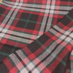 Red and Charcoal Plaid Flannel - Image 2