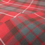 Red and Slate Grey Tartan Flannel - Imagen 2