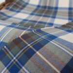 Cobalt Blue and Brown Plaid Flannel - Imagen 2