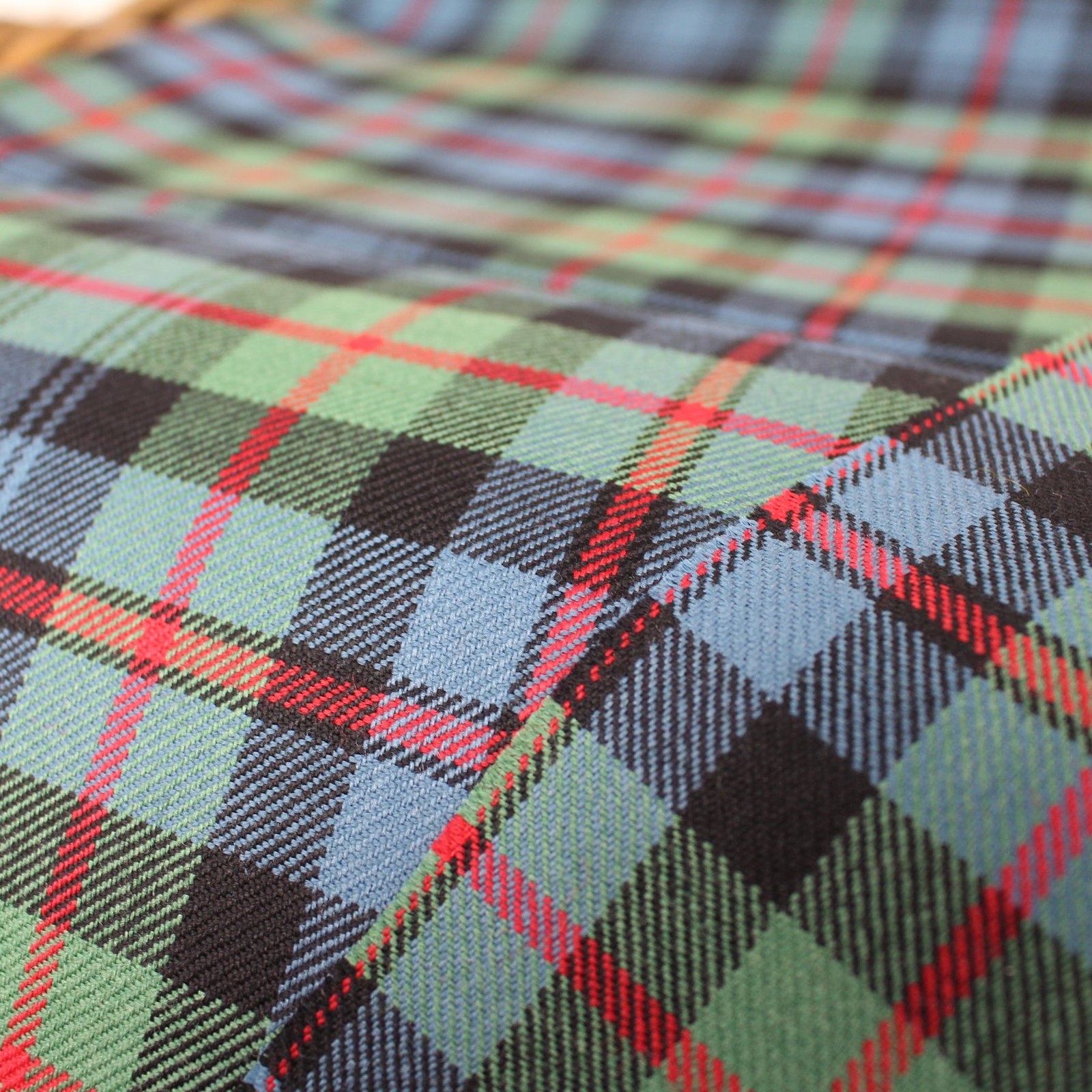 Premium mint and sky blue flannel from a yarn dyed supplier in Pakistan