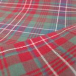 Crimson Red and Sage Green Heritage Flannel - Image 2