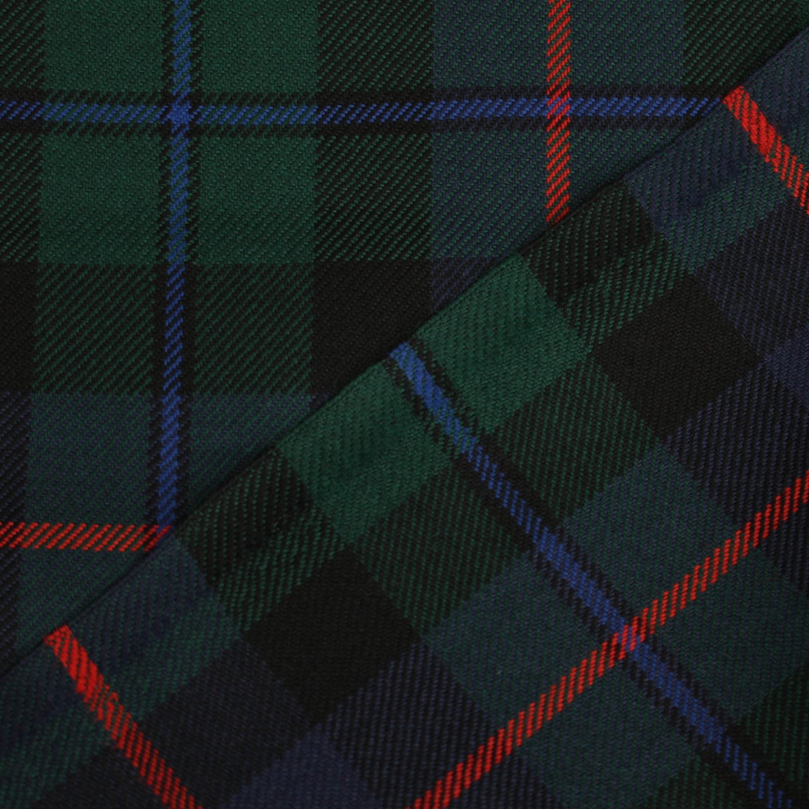 Midnight Navy and Green Plaid Yarn-Dyed Cotton Fabric Multan Pakistan Low MOQ