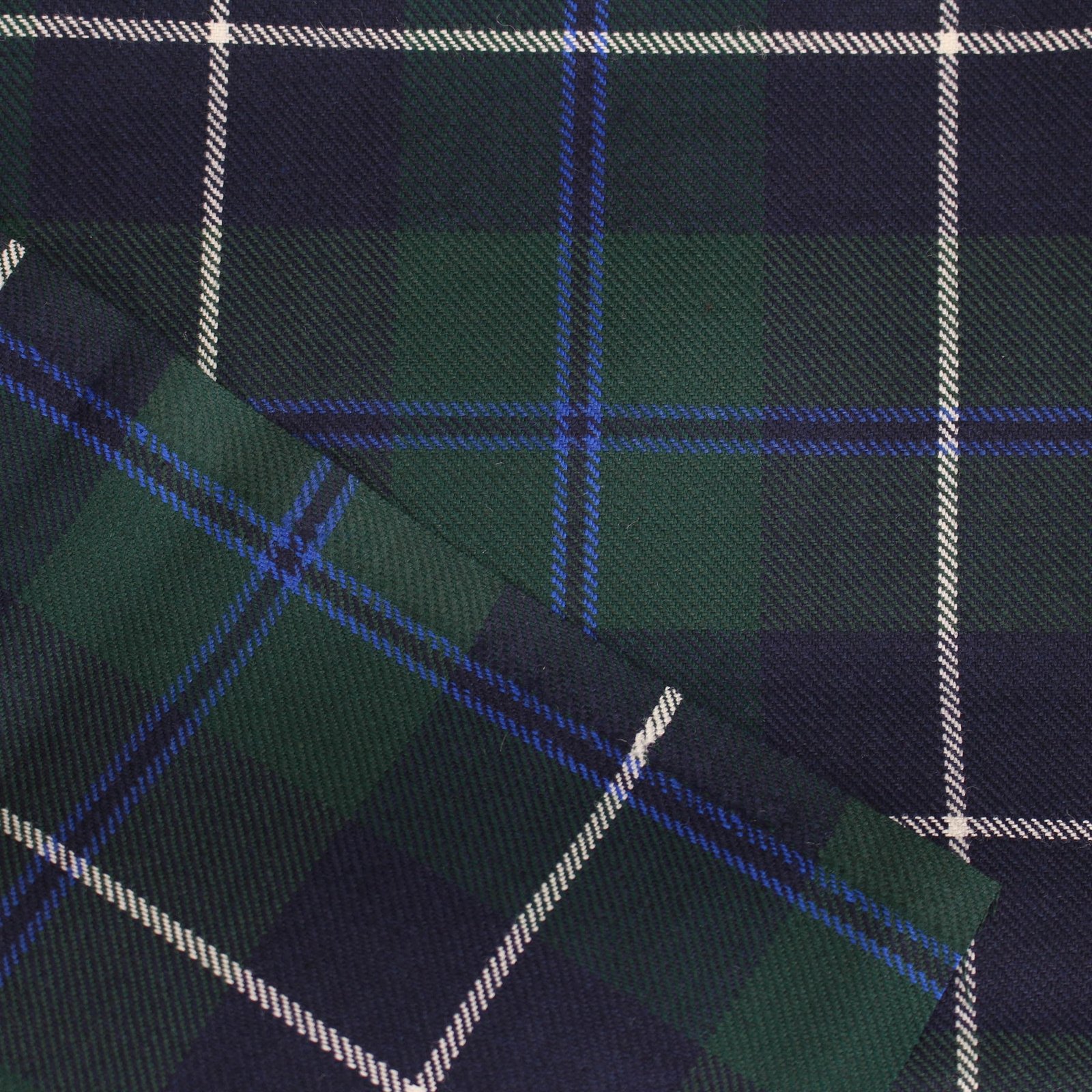 Wholesale flannel fabric supplier: navy and forest green plaid fabric