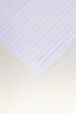 White Combed Plain Towel - Image 4