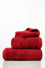 Fire Jacquard Dyed Towel - Image 2