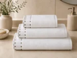 Vienna Lace Embroidered Towel Set - Image 4
