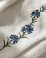 Bluebell Vine Embroidered Towel Set - Image 2
