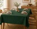 Green Dining Table Cover